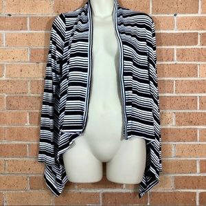 White House Black Market sz Small striped cardigan